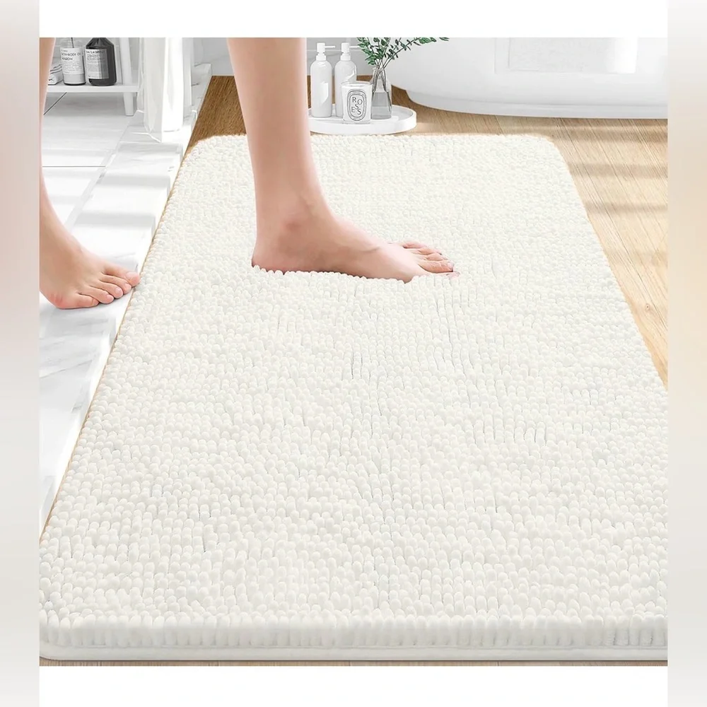 NWT Olanly Chenille Bath Rug 30